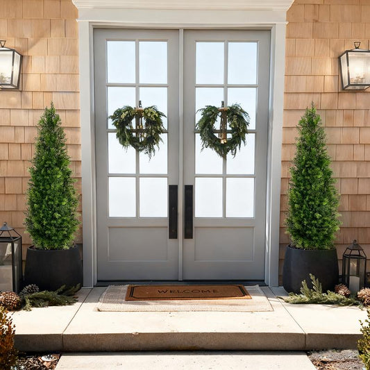 Decorative Cedar Topiary Tree