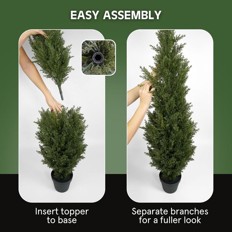 Decorative Cedar Topiary Tree