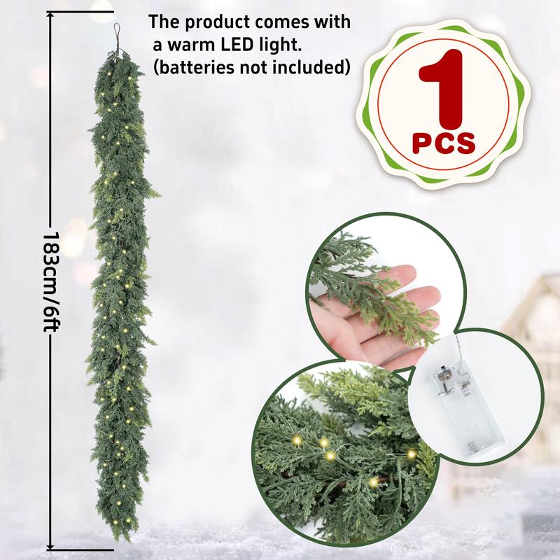 Festive Cedar Garland