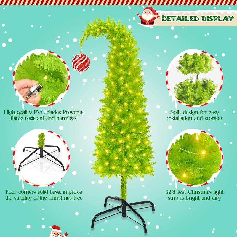 FrostedFir Lighted Tree