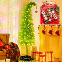 6 FT+Gingerbread Man Ornaments