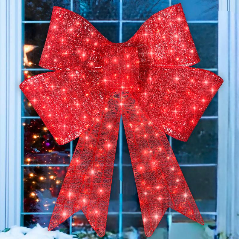 Giant LED Christmas Bow