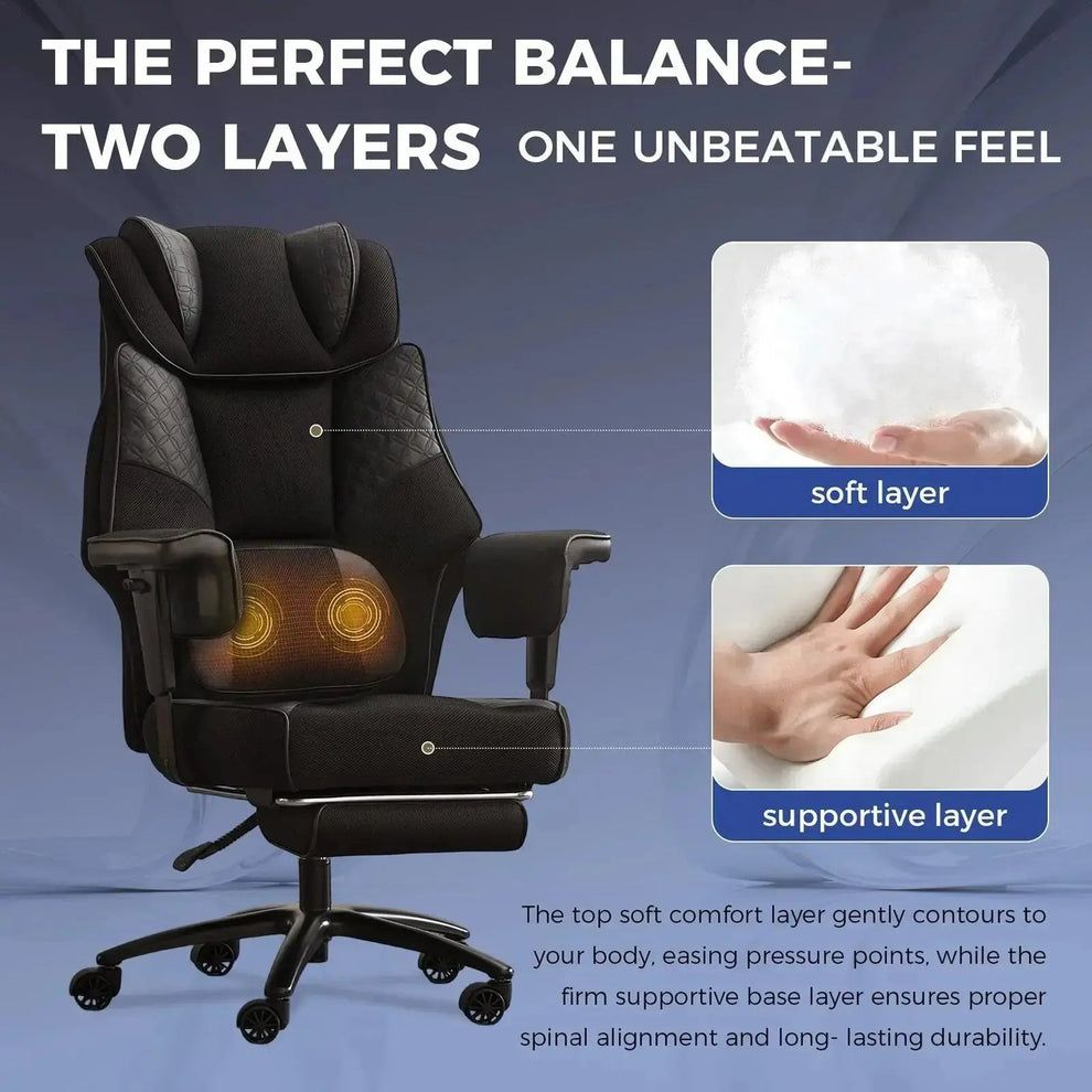 Heavy‑Duty Comfort Seat