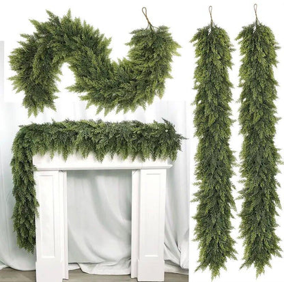 Lush Cedar Pine Garland