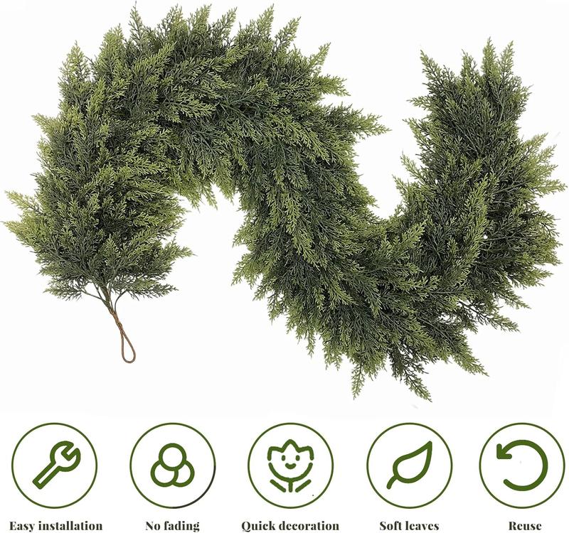 Lush Cedar Pine Garland