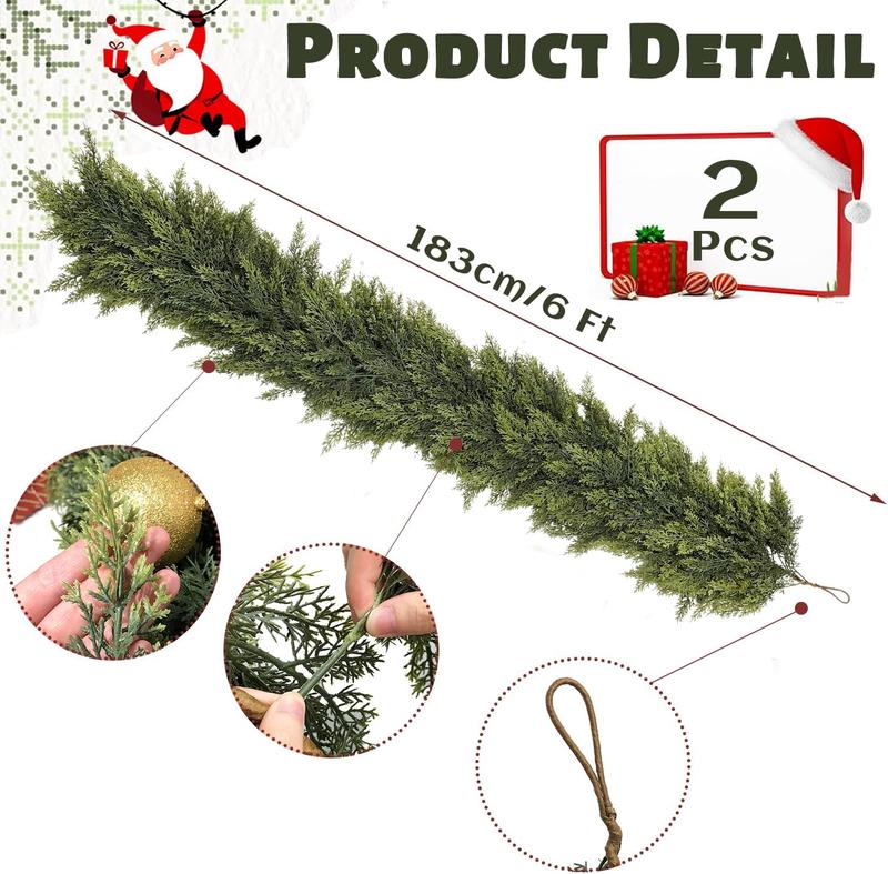 Lush Cedar Pine Garland