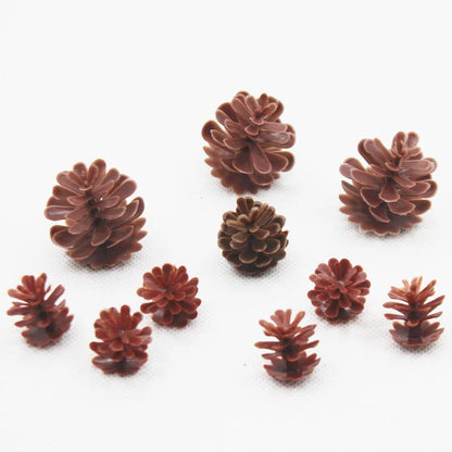 Natural Pinecone Ornaments