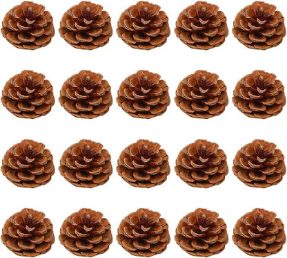 Natural Pinecone Ornaments