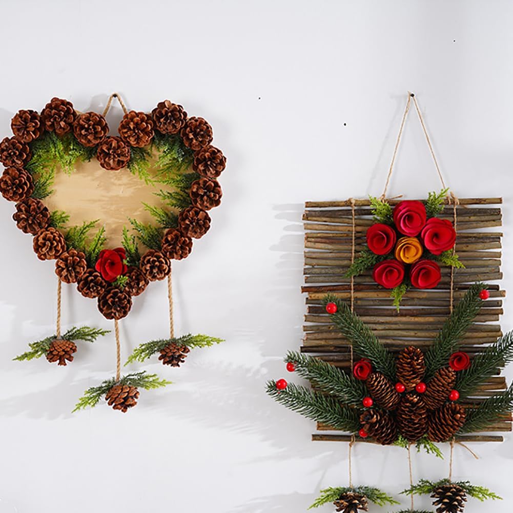 Natural Pinecone Ornaments