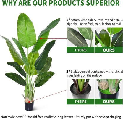 Premium Faux Tropical Tree