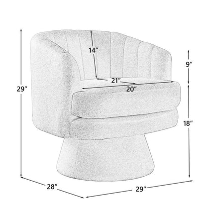 Soft 360-Degree Accent Chair