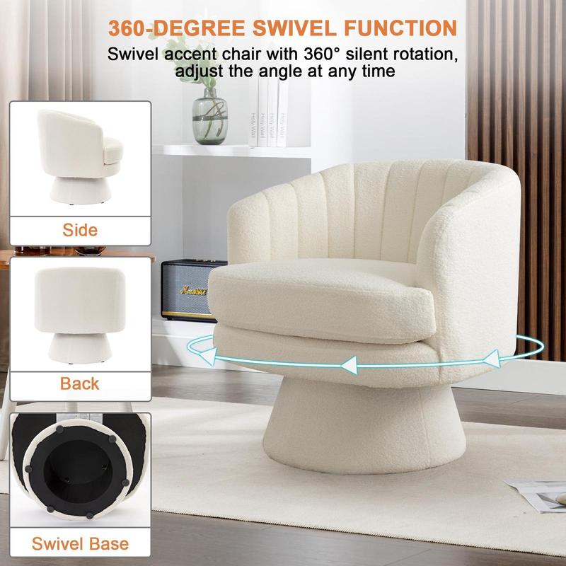 Soft 360-Degree Accent Chair