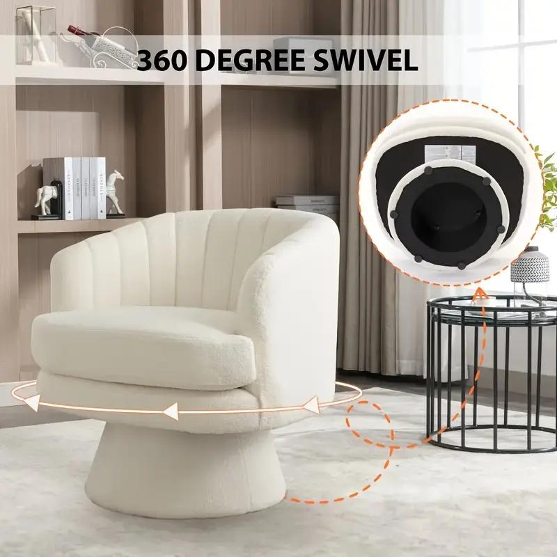 Soft 360-Degree Accent Chair