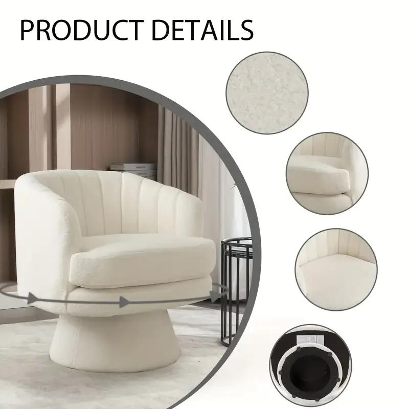 Soft 360-Degree Accent Chair